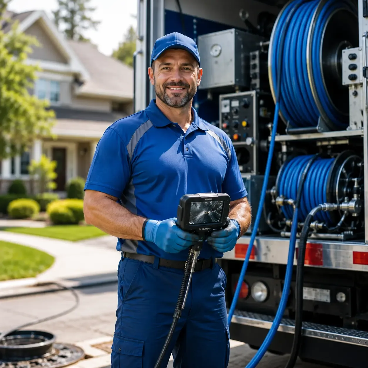 Local outdoor drain cleaning specialists in South Wales, NY